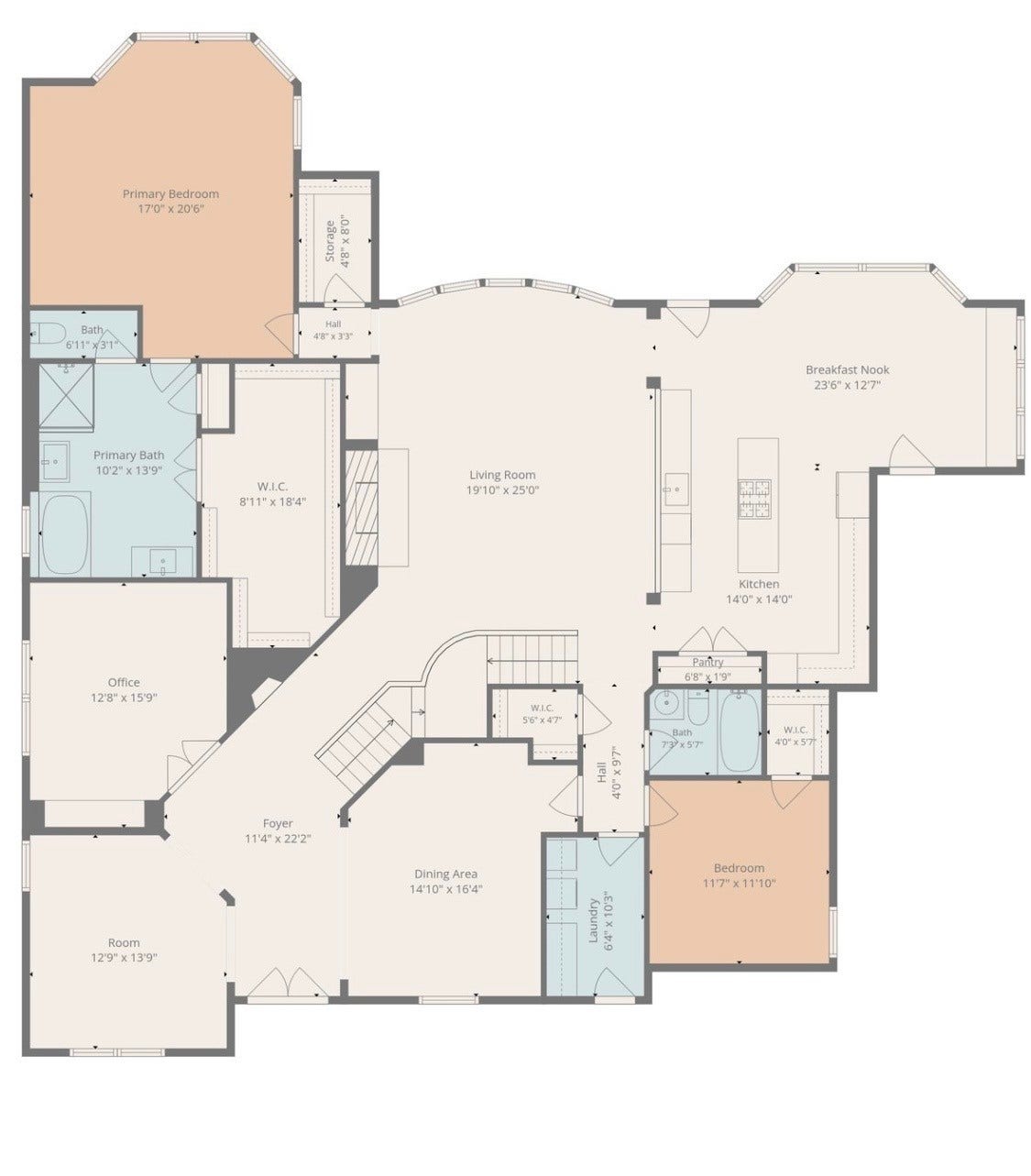 7806 Silent Forest Drive, Sugar Land, TX 77479 First floor