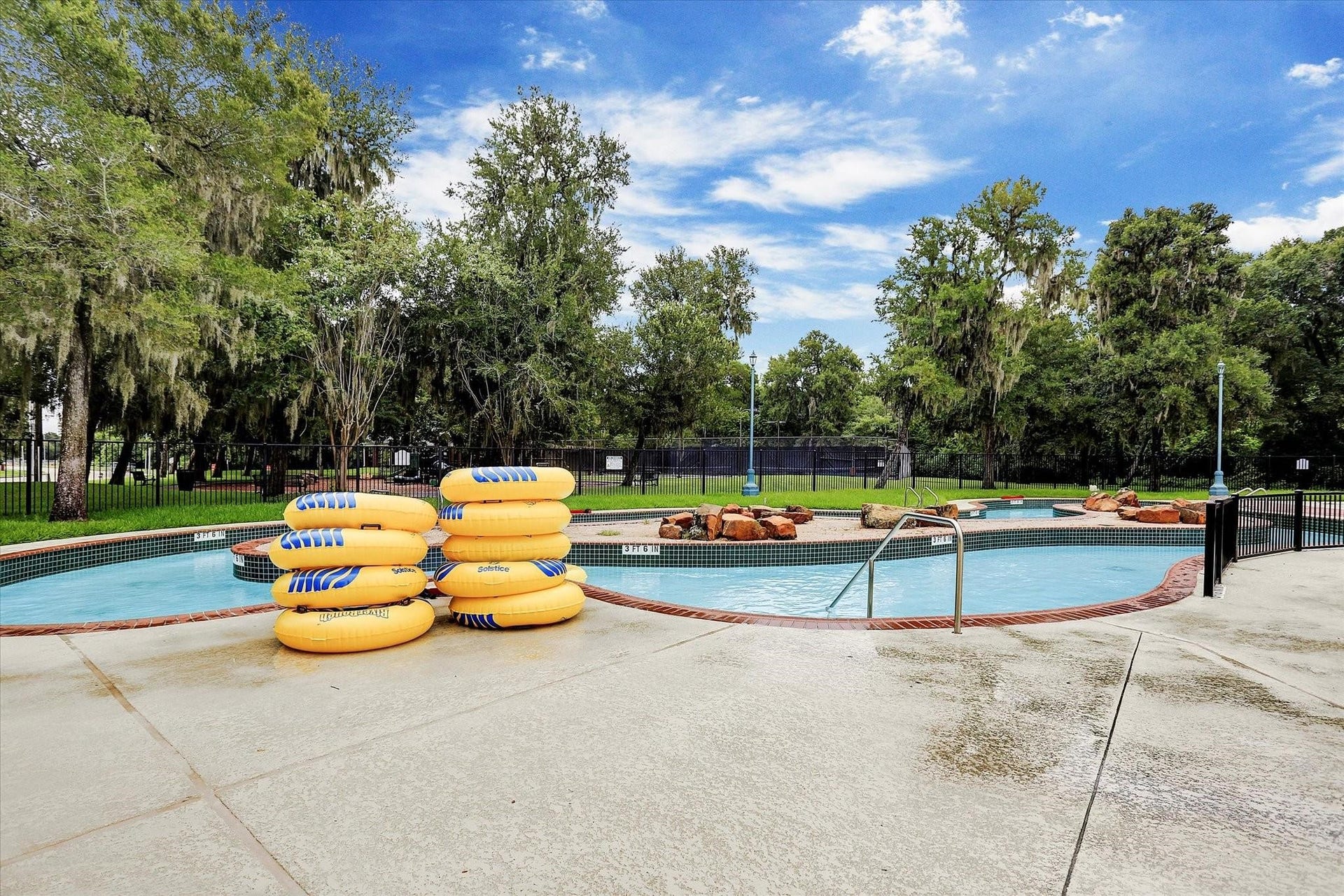 7806 Silent Forest Drive, Sugar Land, TX 77479 Neighborhood lazy river