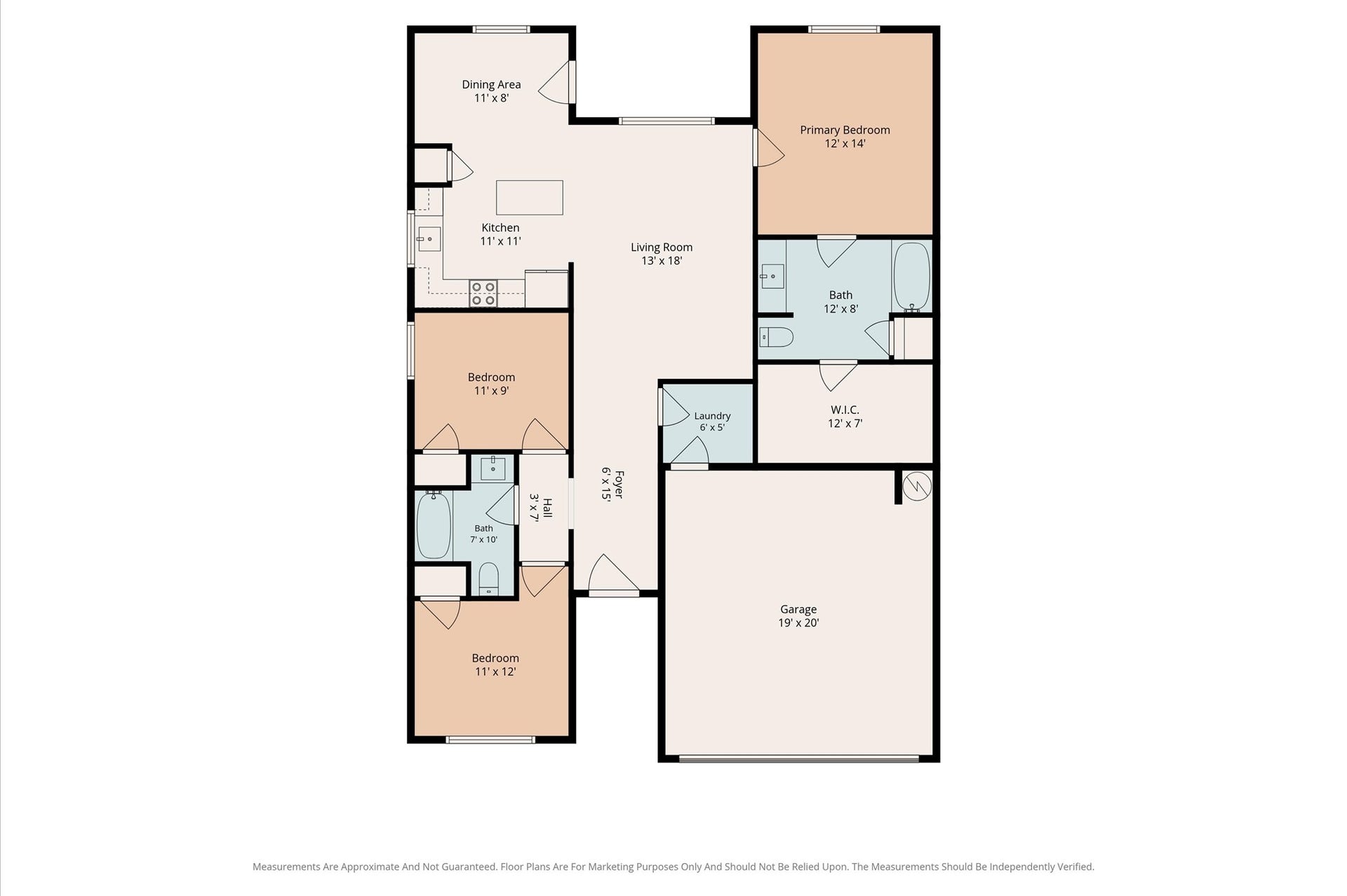 327 Spanish Stone Drive, Katy, TX 77493 Split floorplan, big kitchen with a fully useable island and a kitchen sink but a big window above it! Large primary room and primary bathroom and large walk in closet.