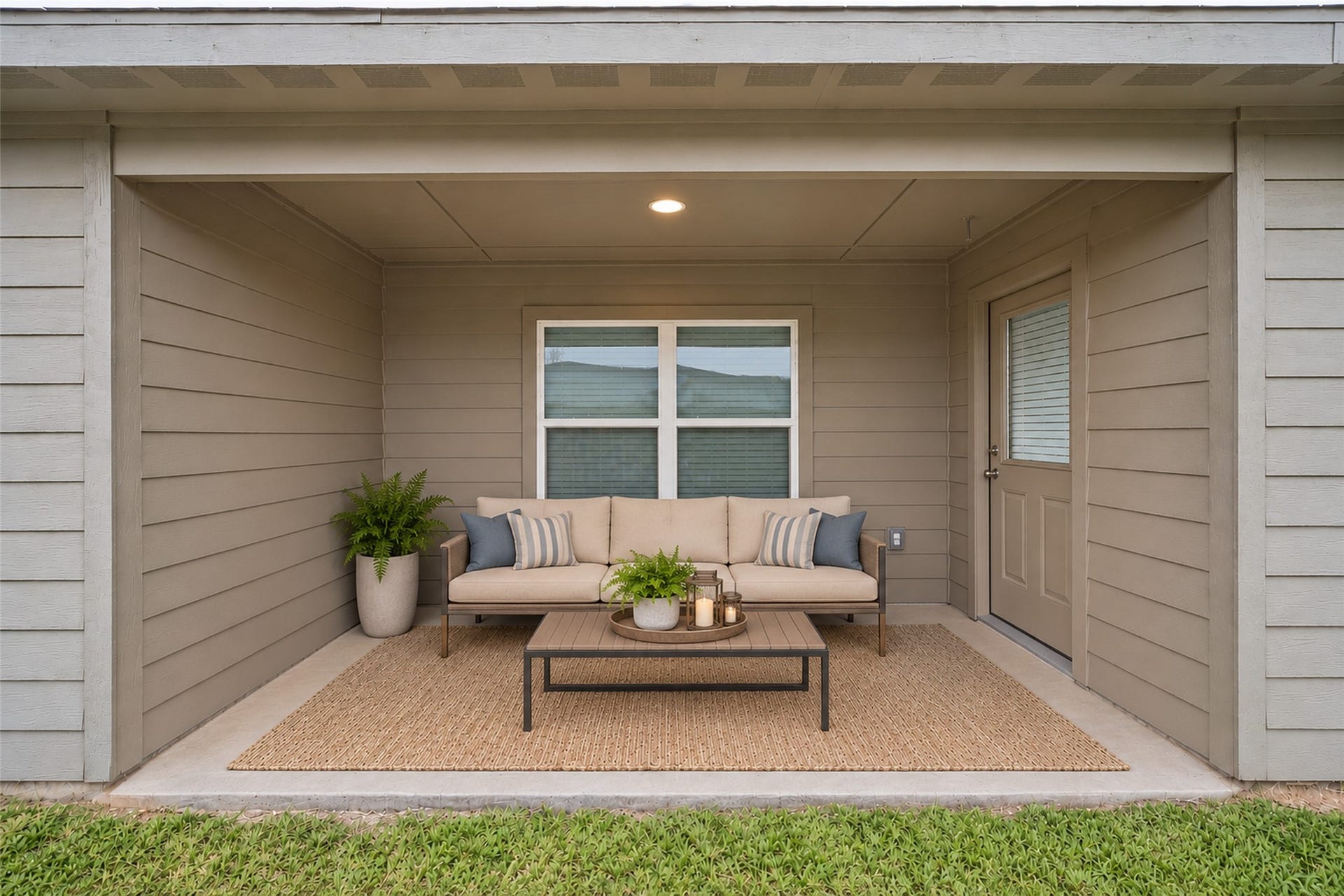 327 Spanish Stone Drive, Katy, TX 77493 Enjoy your back yard covered patio. Virtually staged.