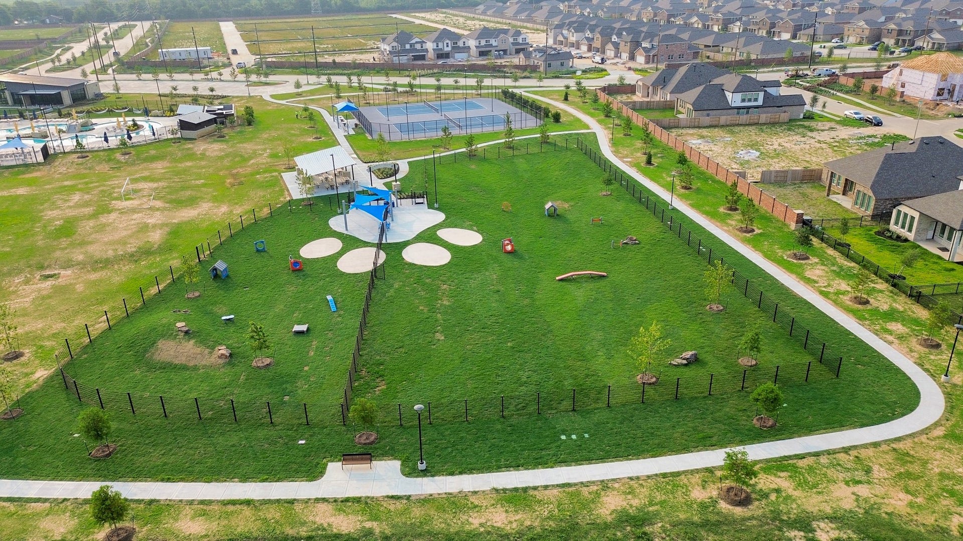 1055 Greenshank Drive, Katy, TX 77493 Trails and playing fields