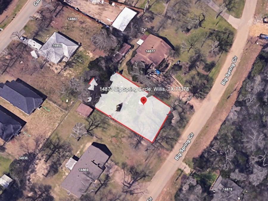 Property photo for 14873 Big Spring Circle, Willis, TX