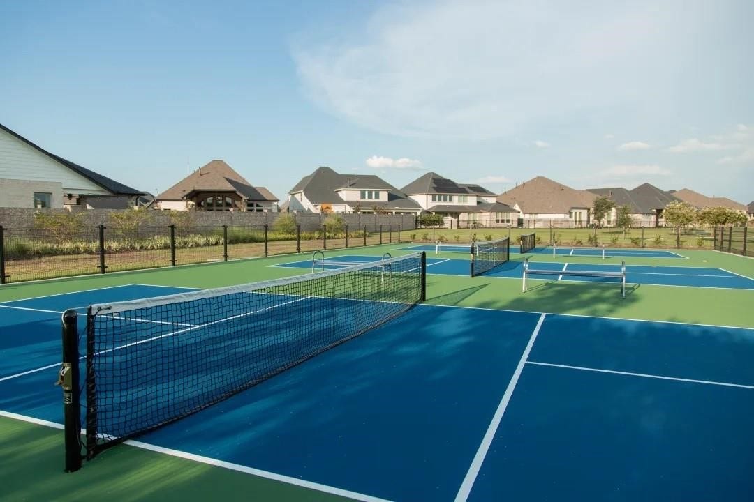 Pickel Ball courts located at the Resort.