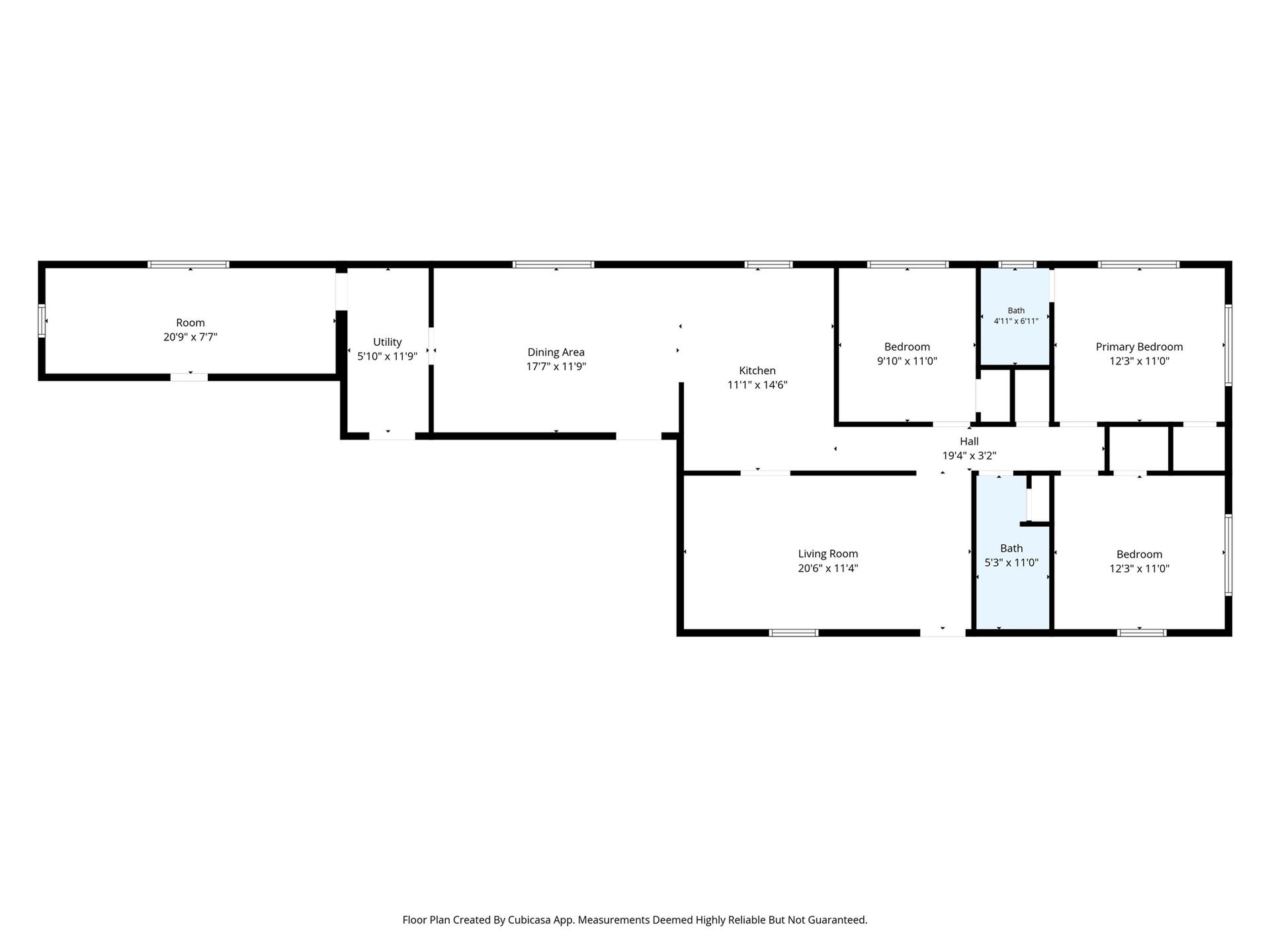 701 Crown Street, Galena Park, TX 77547 Floor Plan