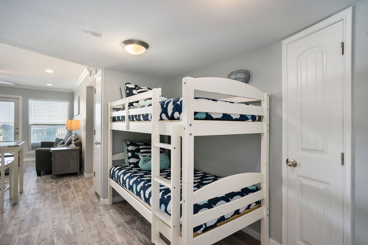 10811 Termini San Luis Pass Road, #2116, Galveston, TX 77554 Bunk area and storage closet