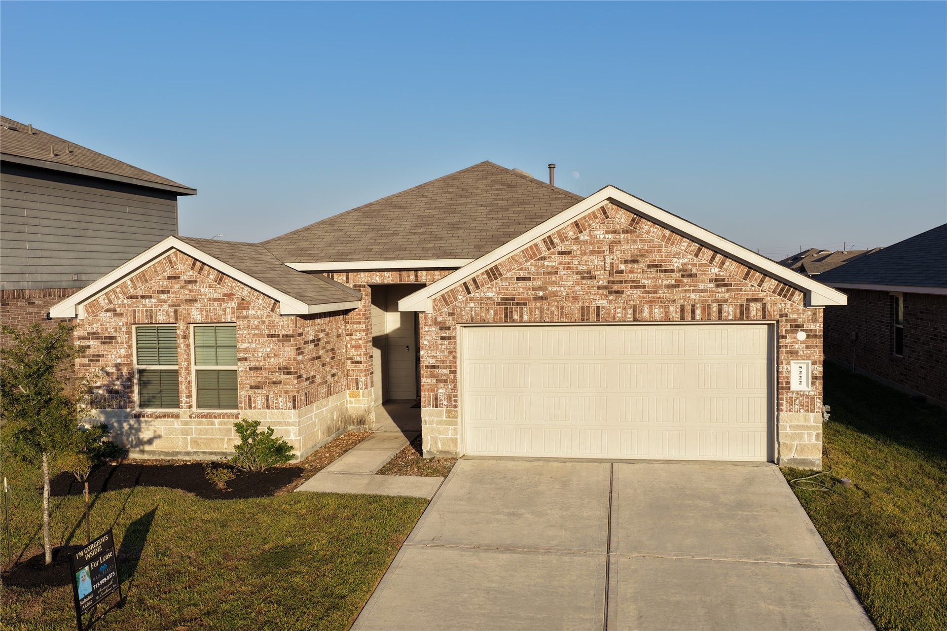 Front exterior view of the home