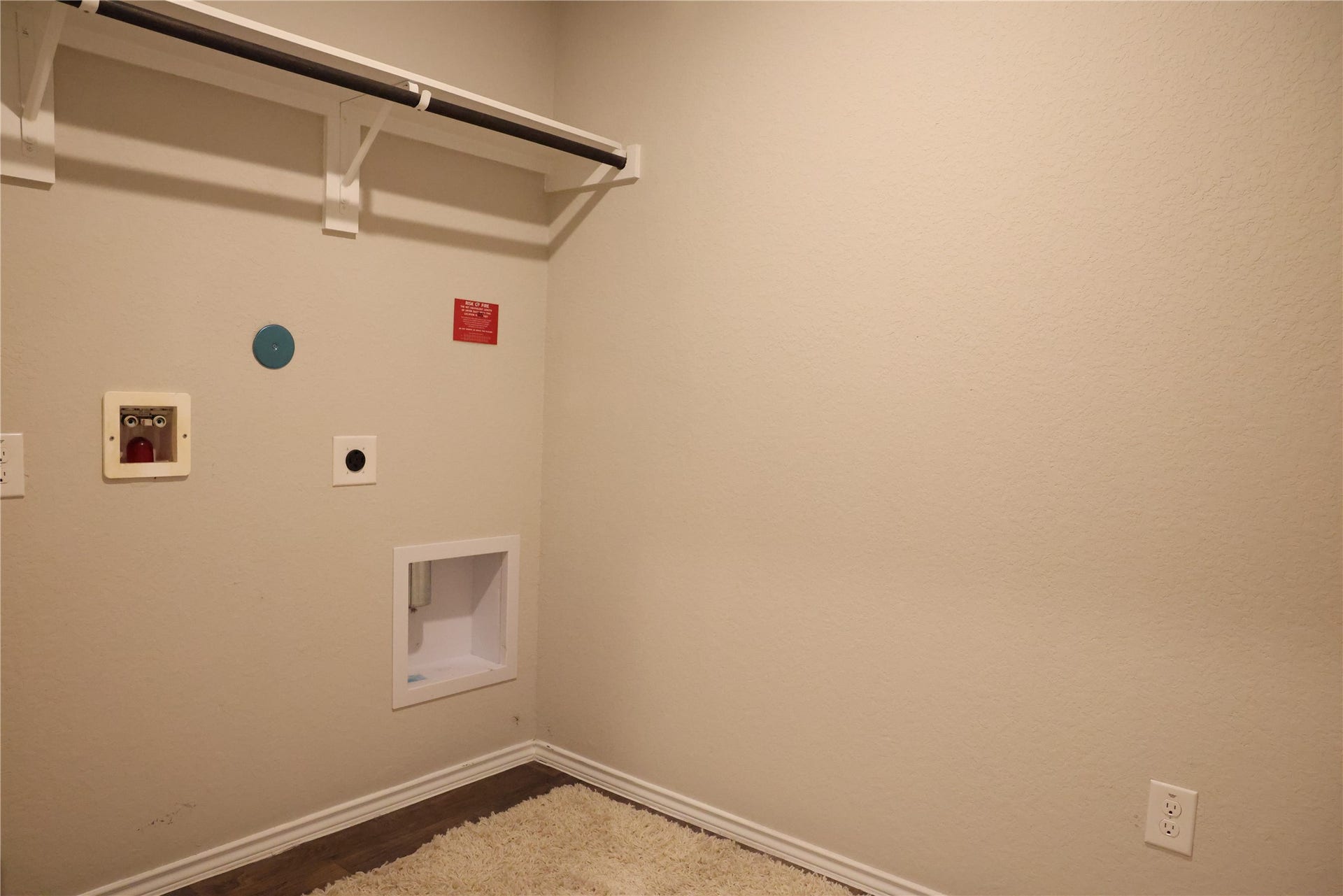 Laundry area