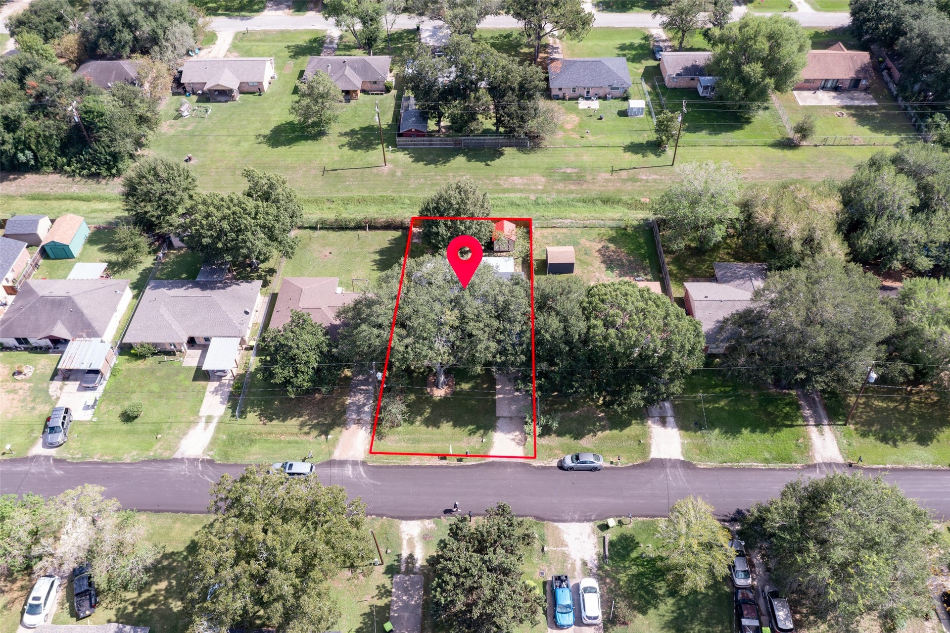 3419 Beasley Avenue, Needville, TX 77461 Aerial view