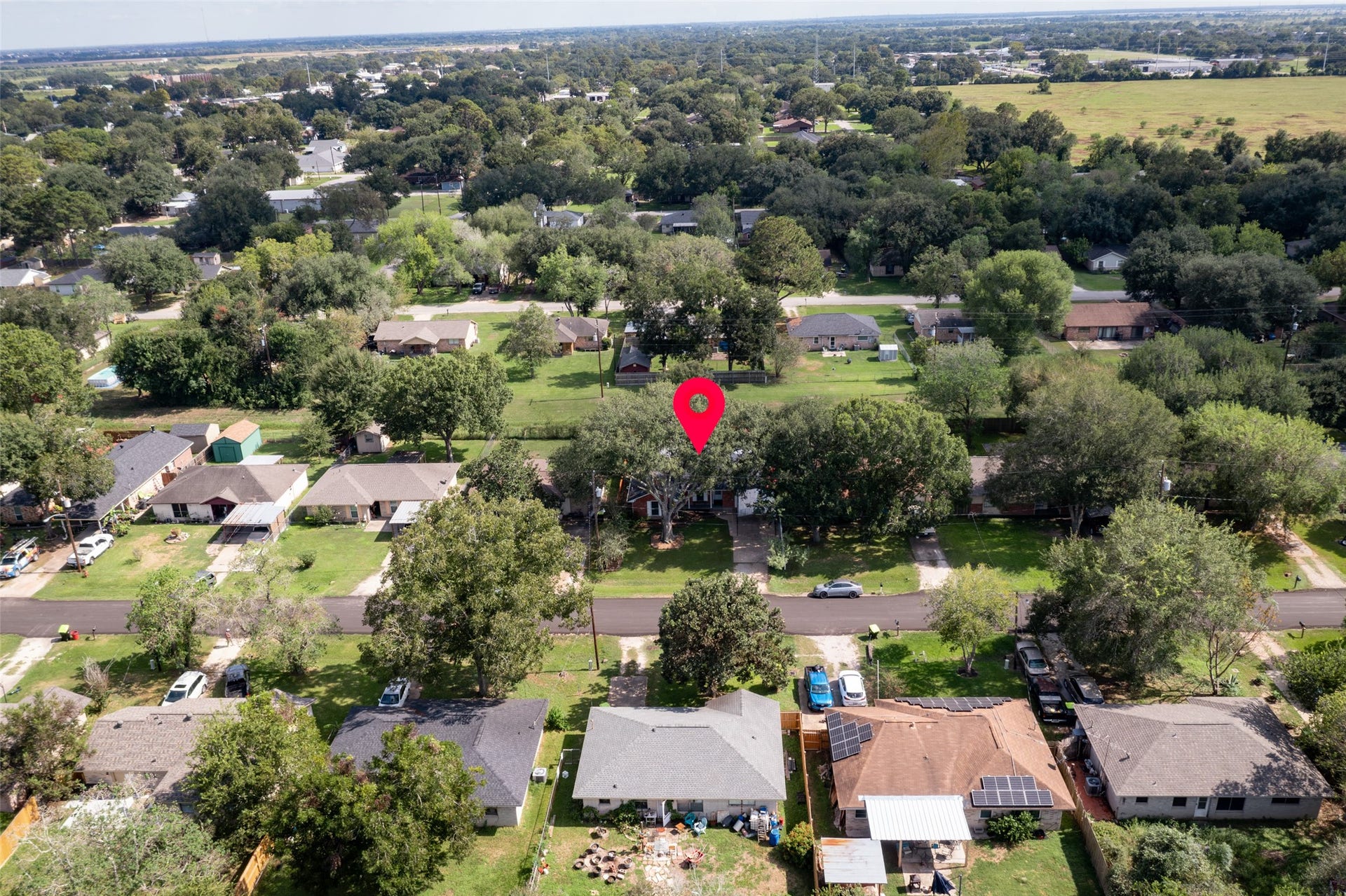 3419 Beasley Avenue, Needville, TX 77461 Aerial view