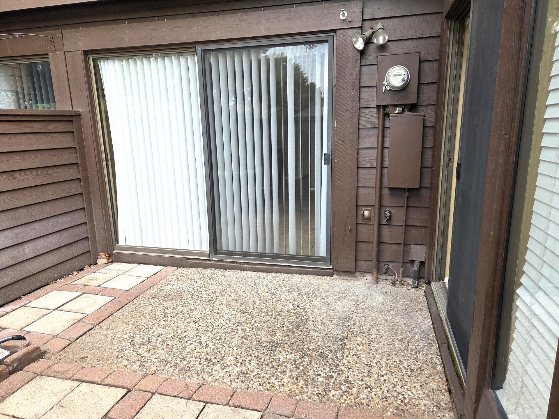 Private Patio.