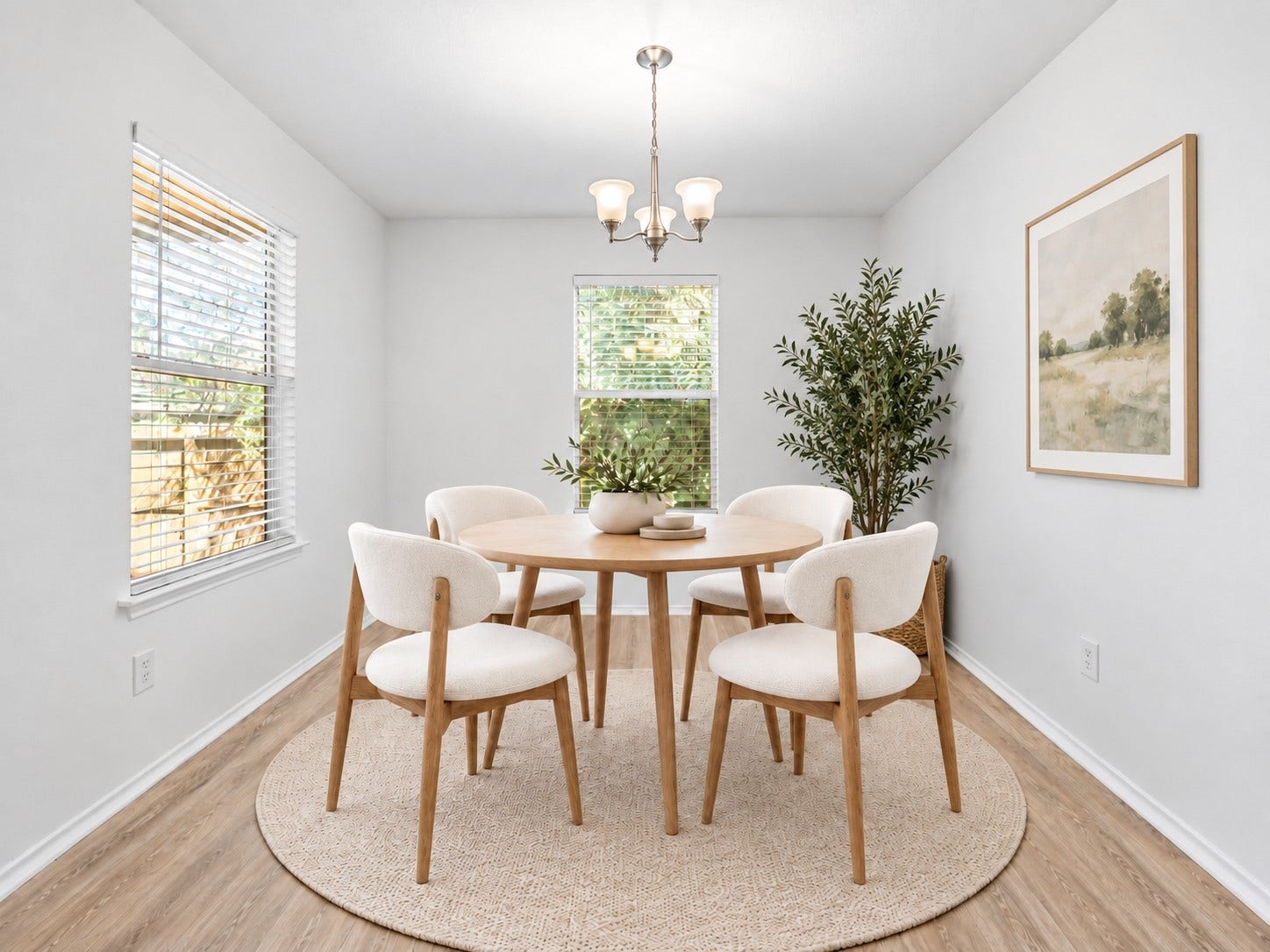 115 S Vesper Bend Circle, Spring, TX 77382 Virtually staged breakfast room