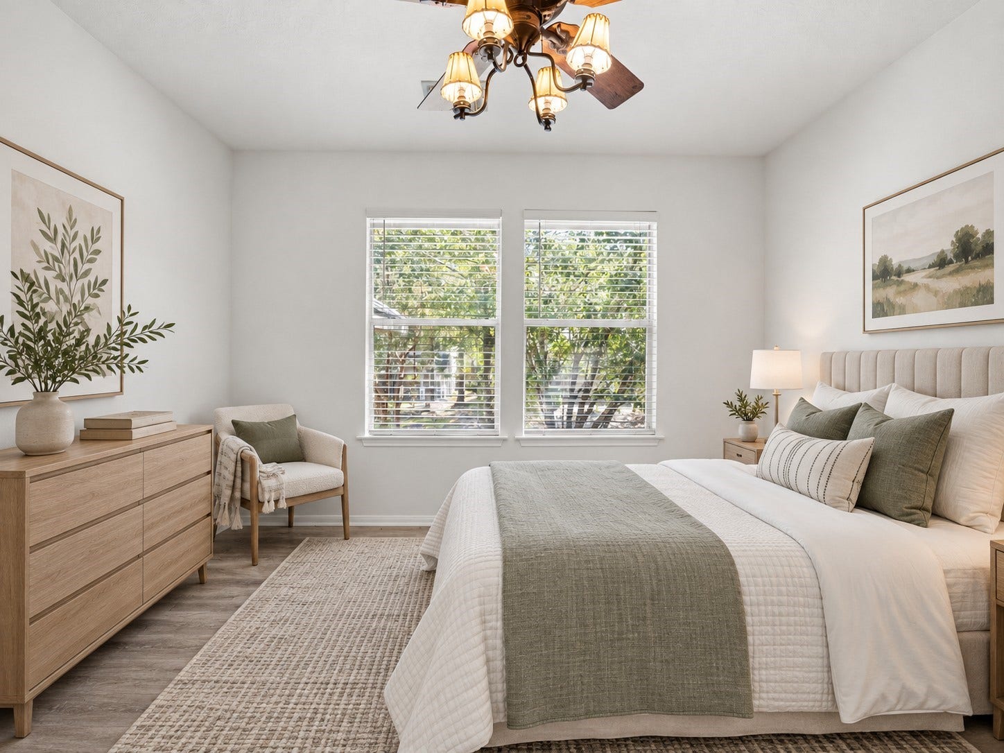 115 S Vesper Bend Circle, Spring, TX 77382 Virtually staged secondary bedroom 3
