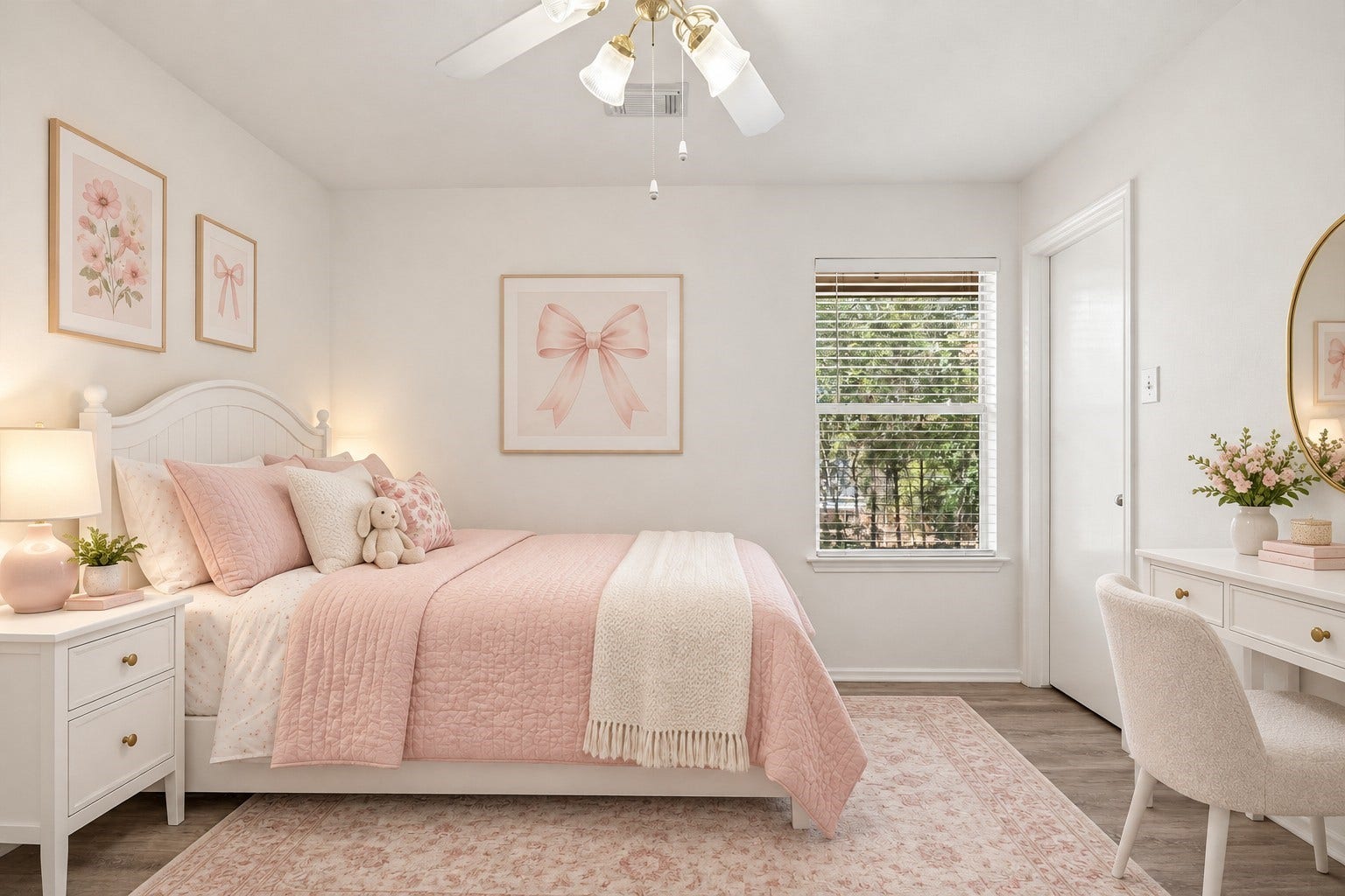 115 S Vesper Bend Circle, Spring, TX 77382 Virtually staged secondary bedroom 1