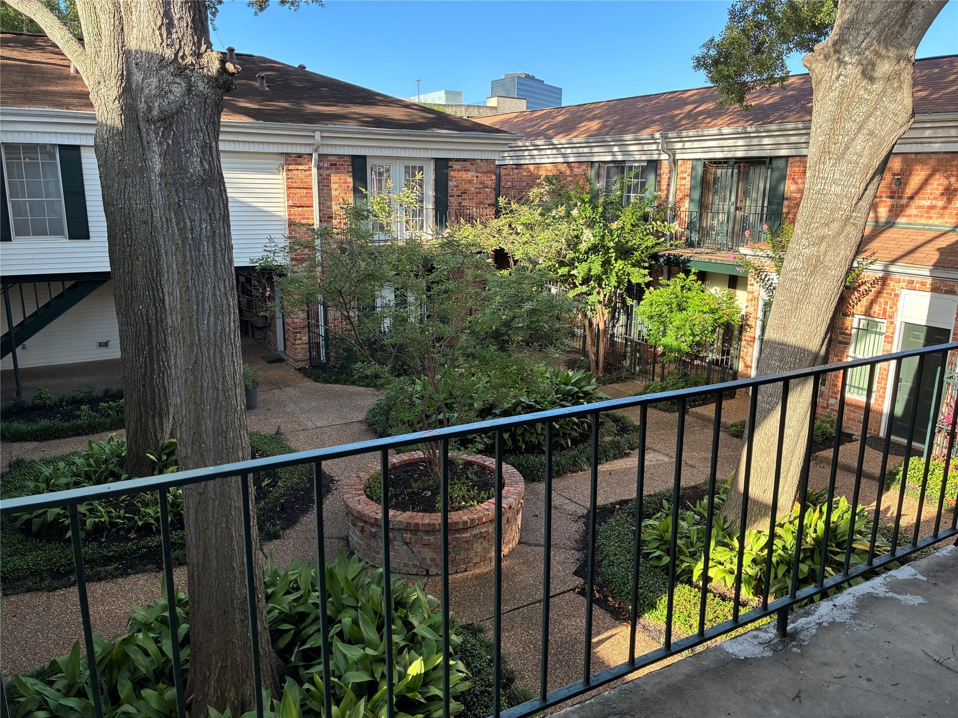 3400 Timmons Lane, #72, Houston, TX 77027 View from the balcony.
