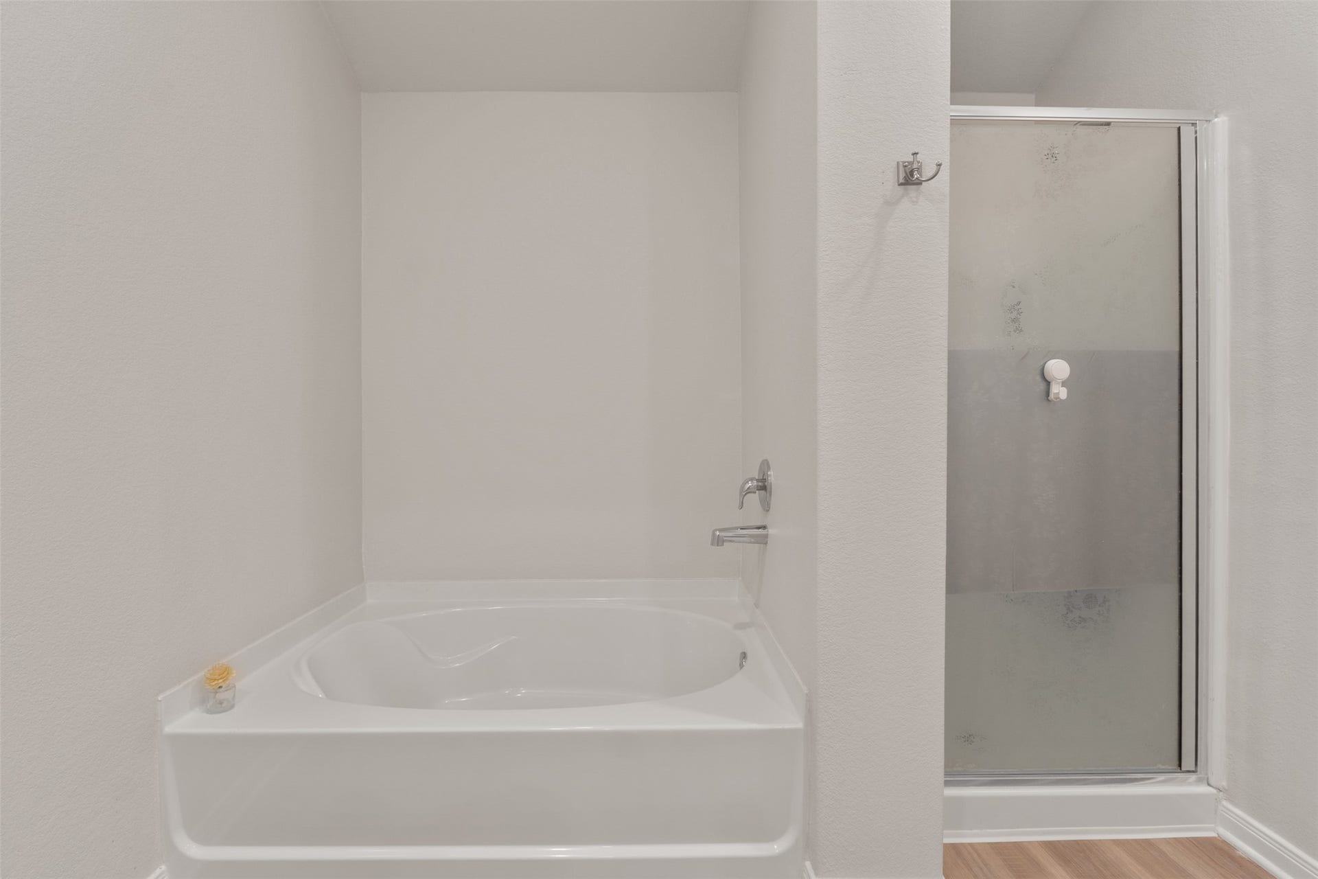 11402 Bright Sun Drive, Houston, TX 77048 The bath tub is conveniently separate from the shower.
