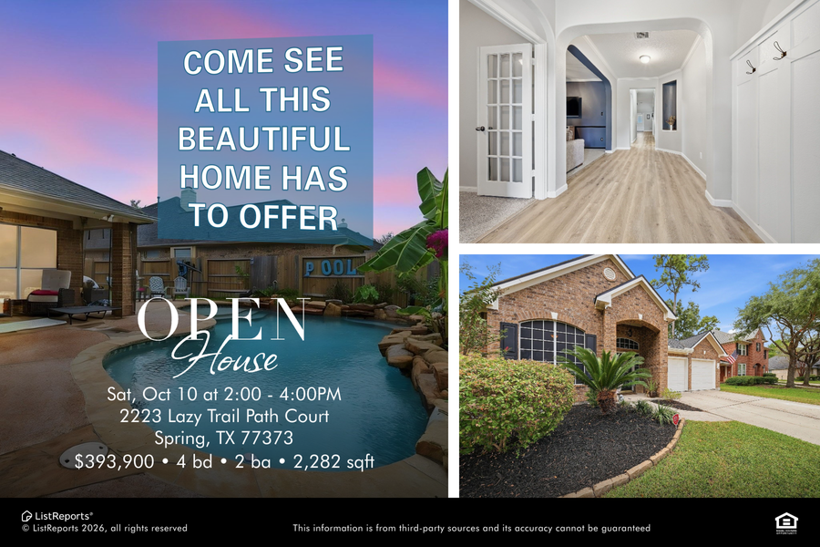 Property photo for 2223 Lazy Trail Path Court, Spring, TX