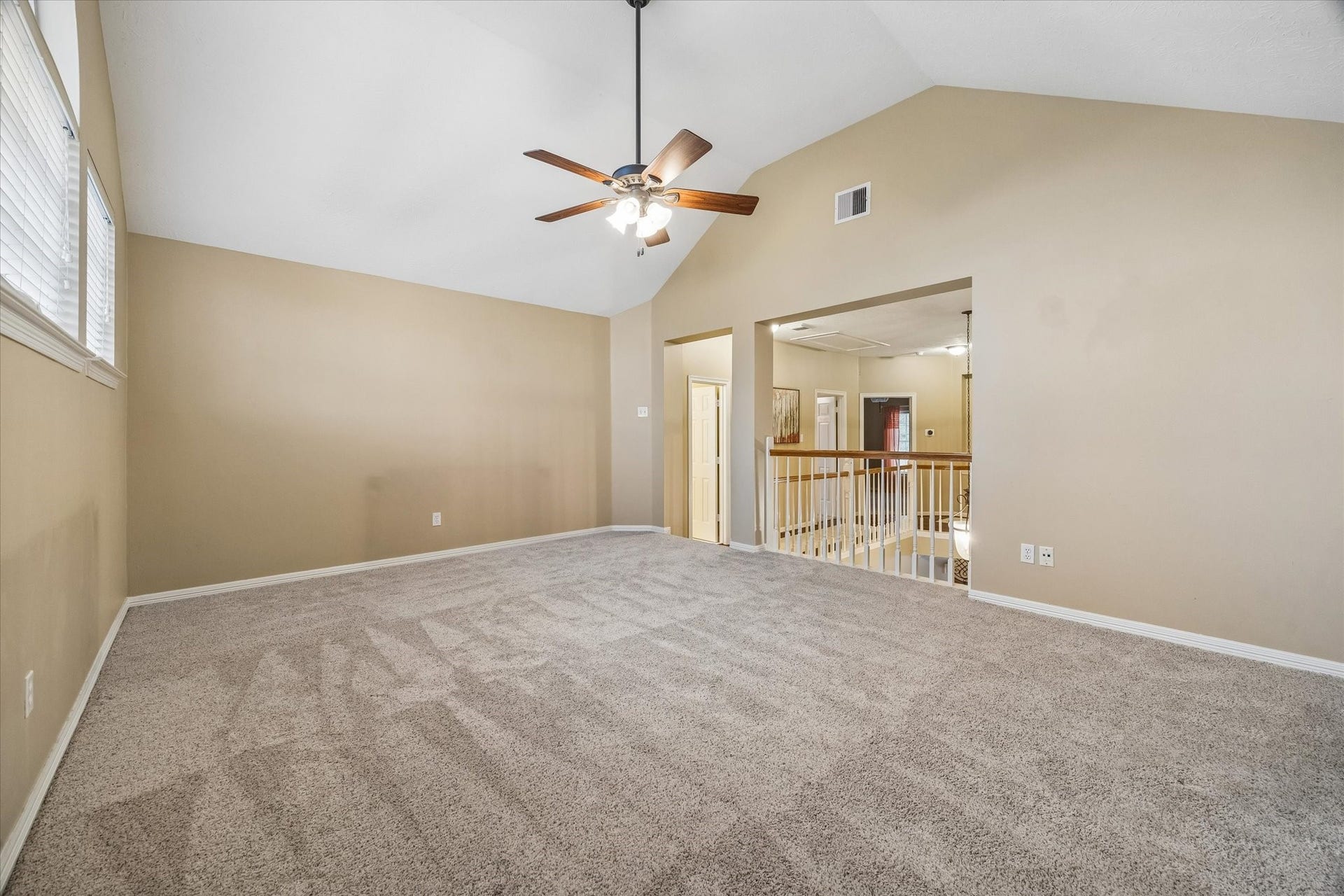 5310 Summerland Ridge Court, Houston, TX 77041 Open loft, media room located on the second floor.