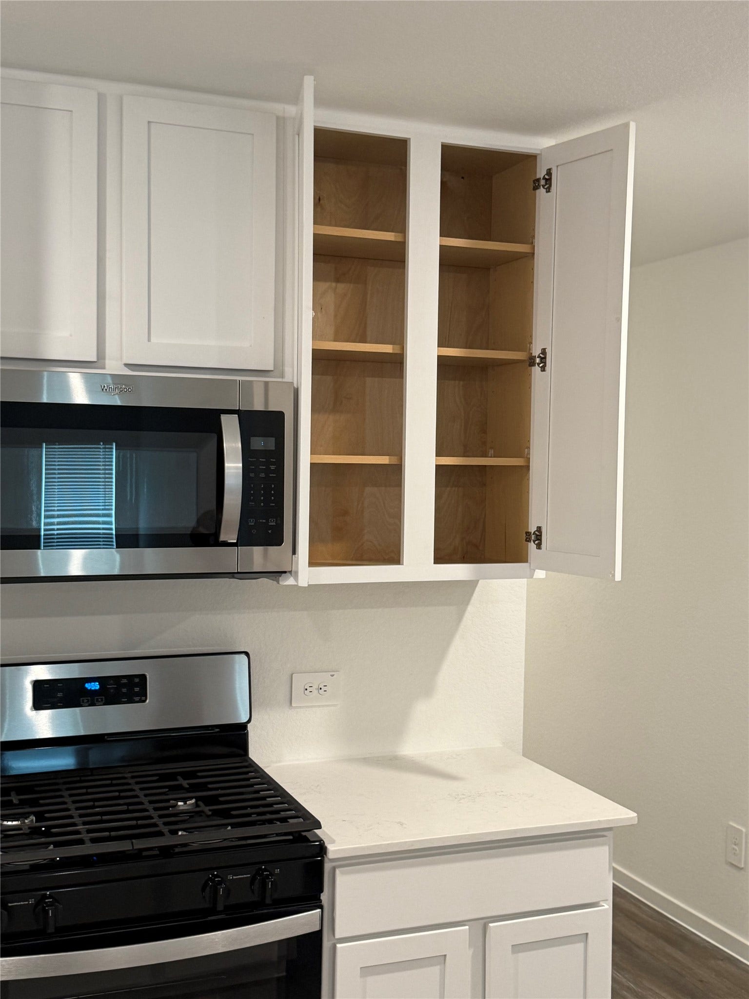 GENEROUSLY SIZED CABINETS