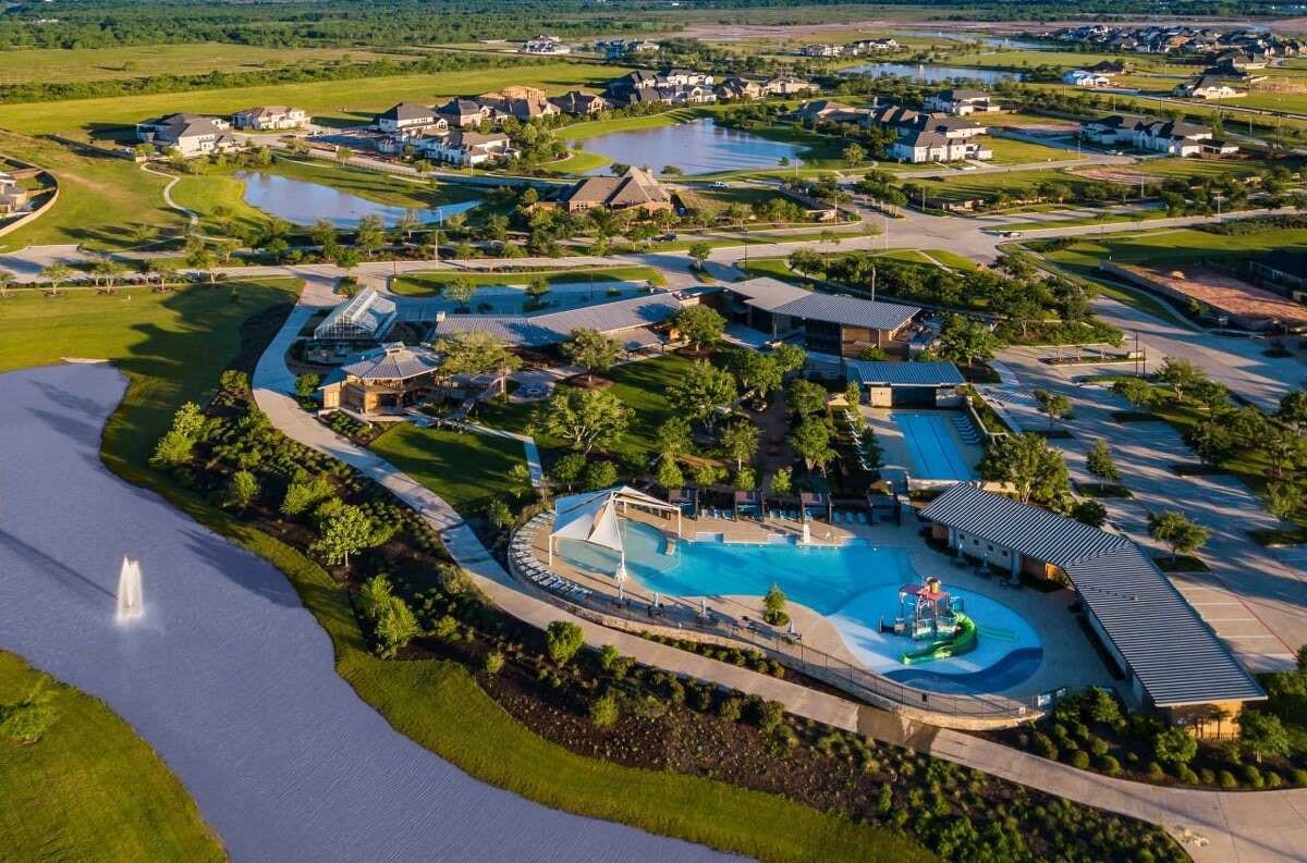Gym and pool area as you enter the neighborhood