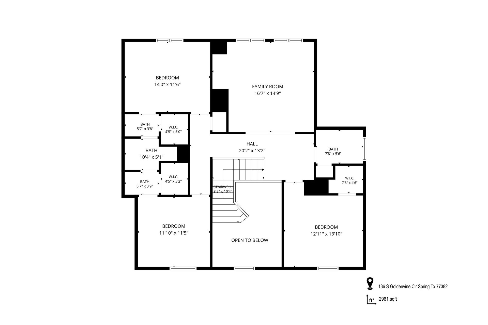 136 S Goldenvine Circle, The Woodlands, TX 77382