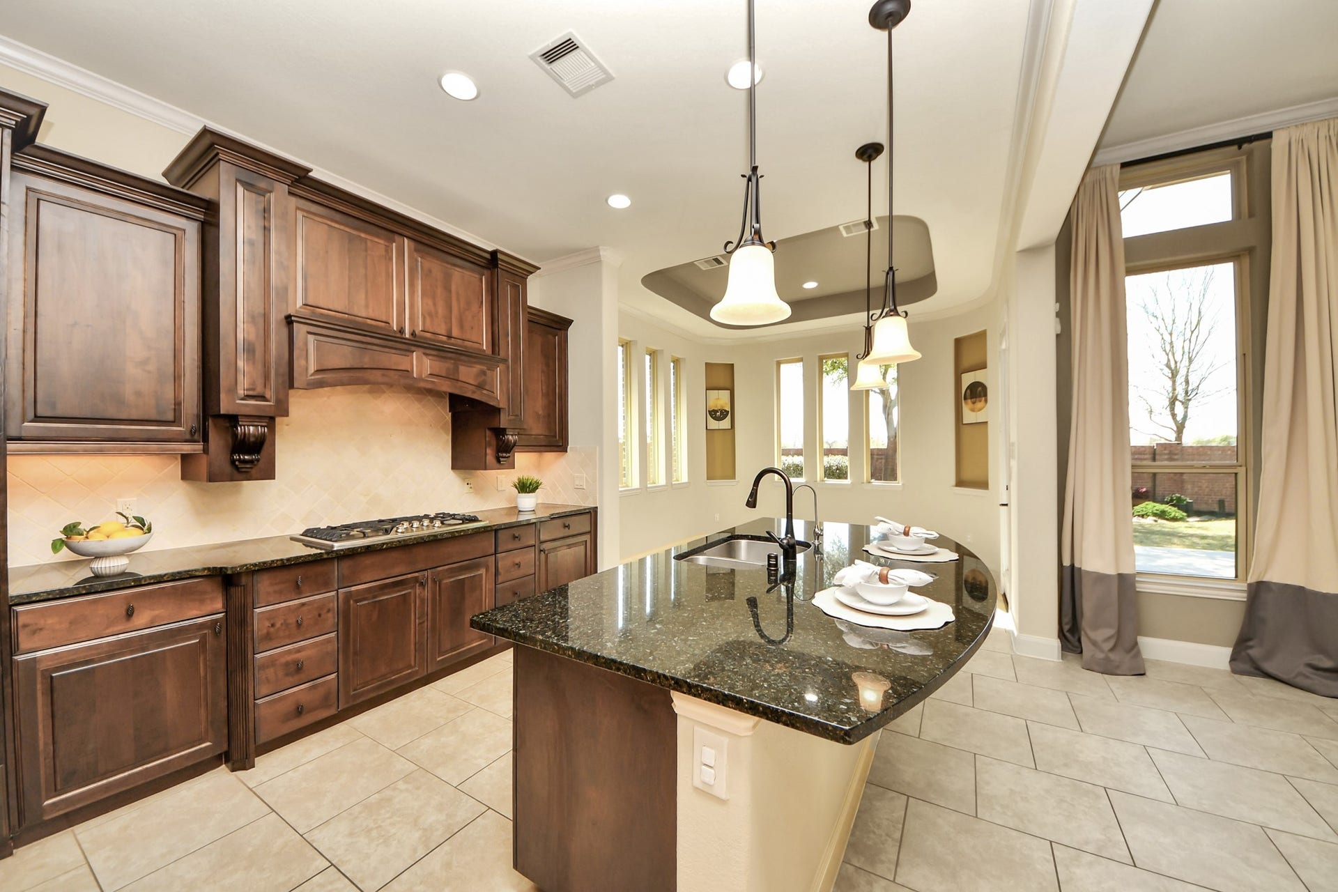 17307 Pentland Court, Richmond, TX 77407 The generously sized kitchen offers ample room for multiple cooks, making it easy to create mealsand memoriestogether.