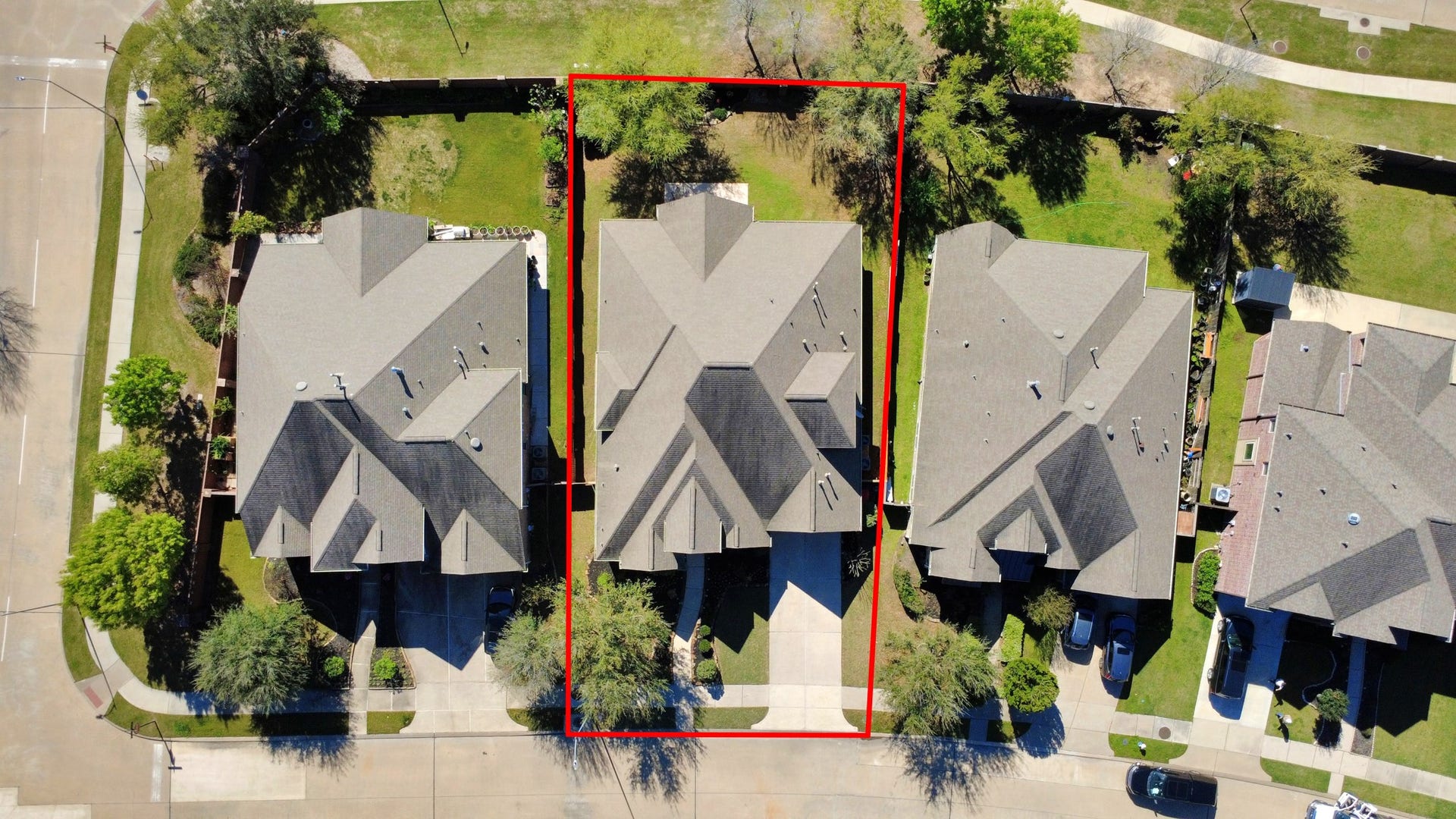 17307 Pentland Court, Richmond, TX 77407 Aerial view of home.
