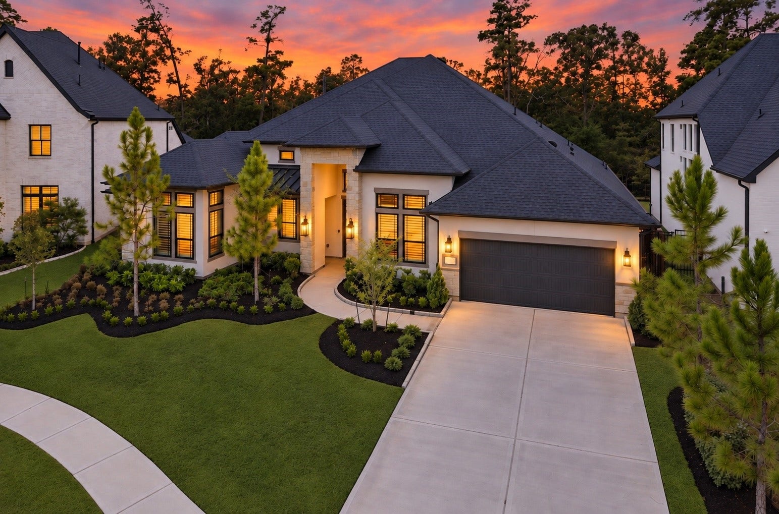 27720 Hazelbrook Lane, Spring, TX 77386 This IMMACULATE Toll Brothers Luxury One-Story home sits on an OVERSIZED LOT with NO Back Neighbors on a quiet cul de sac. BETTER THAN NEW CONSTRUCTION with tons of Designer Upgrades.