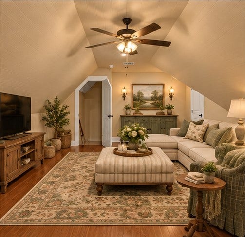 103 Begonia, Lake Jackson, TX 77566 Upstairs bonus room has been AI photo staged