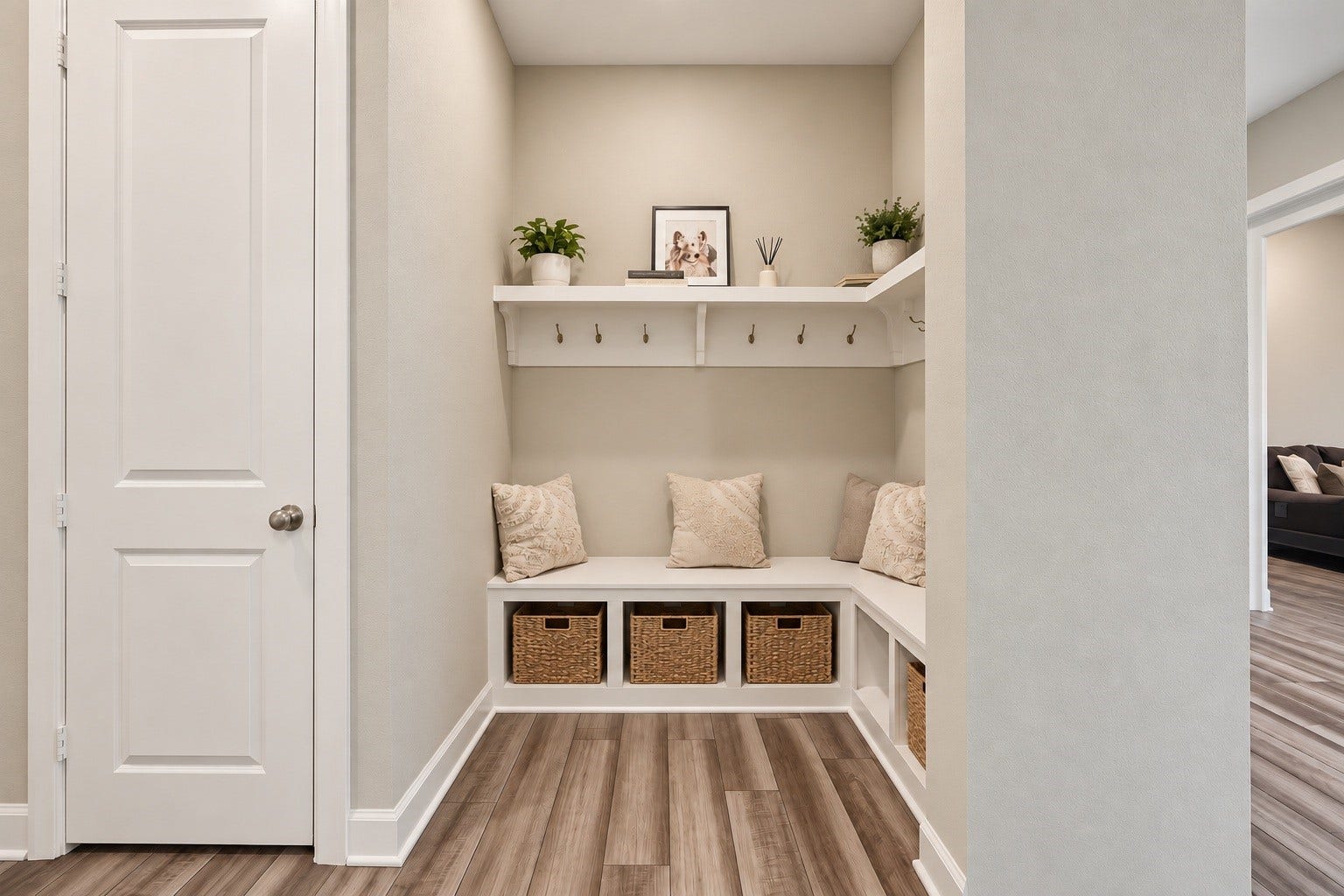 17521 Limoncello Lane, Conroe, TX 77302 Mudroom with Built-In Storage
