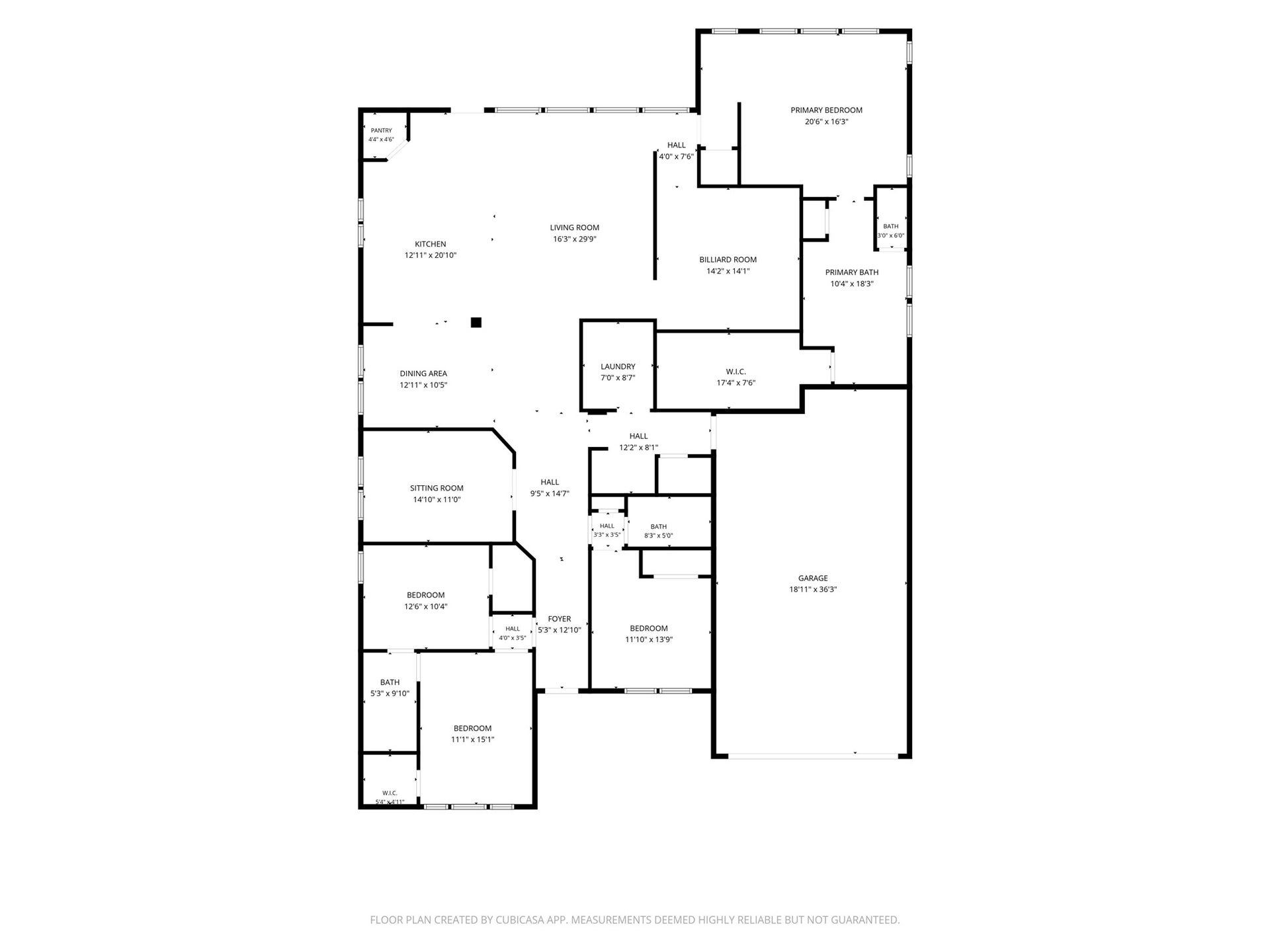 17521 Limoncello Lane, Conroe, TX 77302 Floor plan