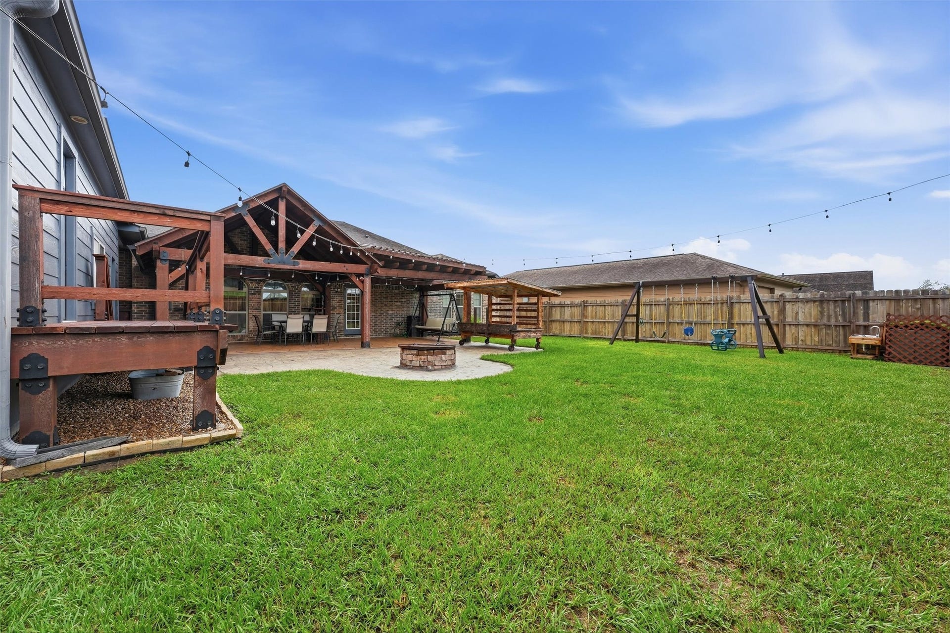 6715 Arlington Drive, Manvel, TX 77578 Backyard