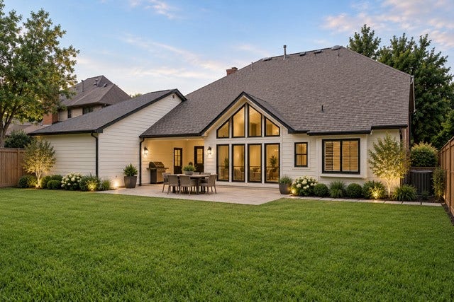 2918 Deer Creek Drive, Sugar Land, TX 77478 With a little imagination it can look like this AI| enhanced