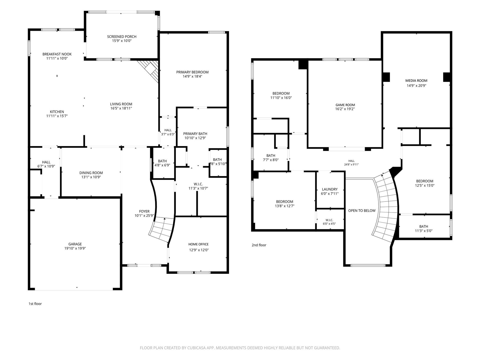 23619 Iris Field Court, Katy, TX 77493 Long Lake Briarwood Series. Features 4 bedrooms, 3 full baths, 1 half bath, home office, game room, and media room. Over 3,700 sqft of living space.