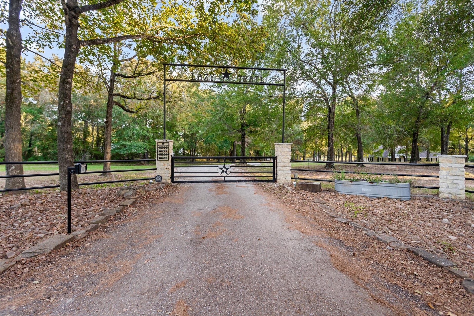 18181 Rabon Chapel Road, Montgomery, TX 77316 Gated entry sets the tone from the start