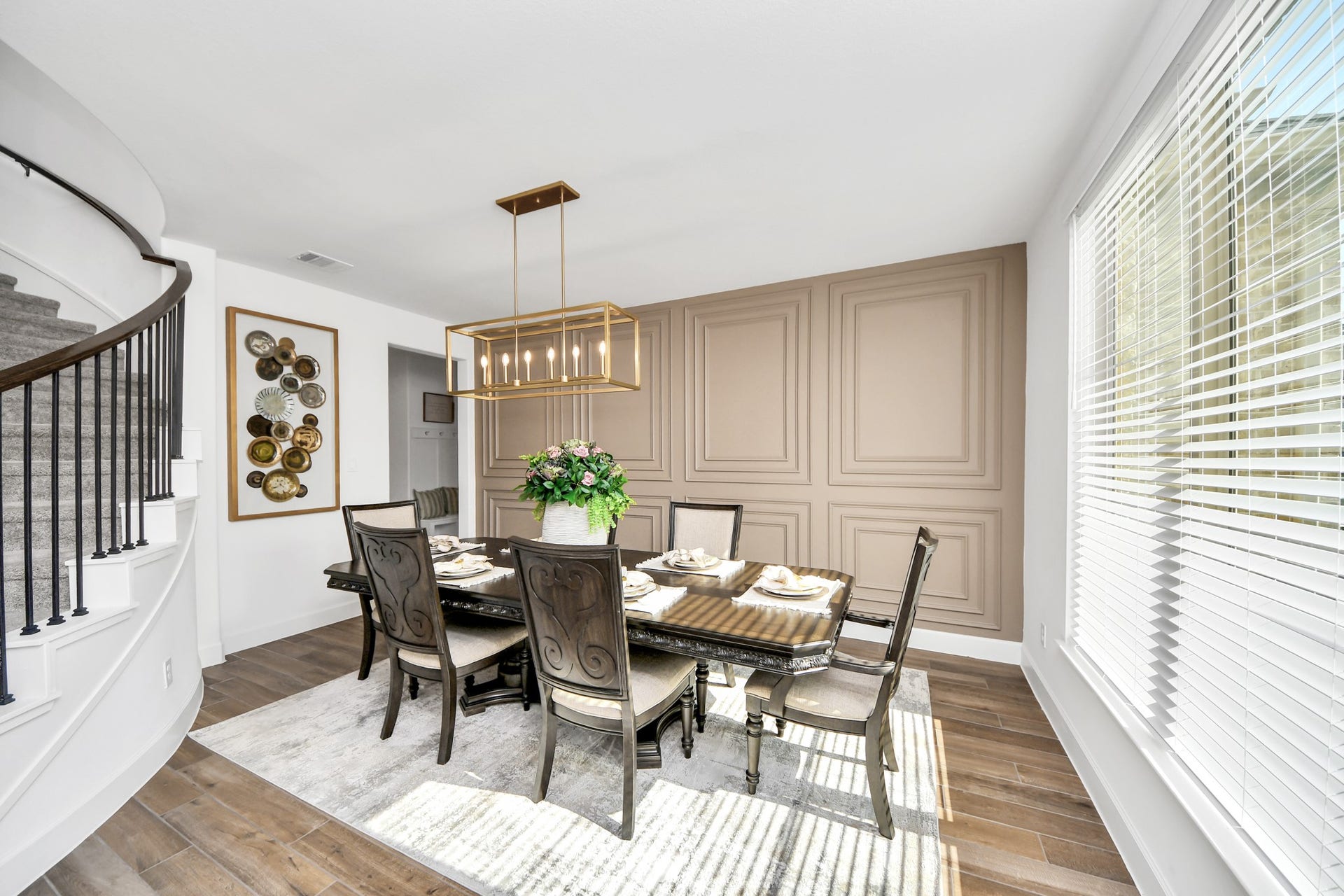 Dedicated dining space perfect for family meals.