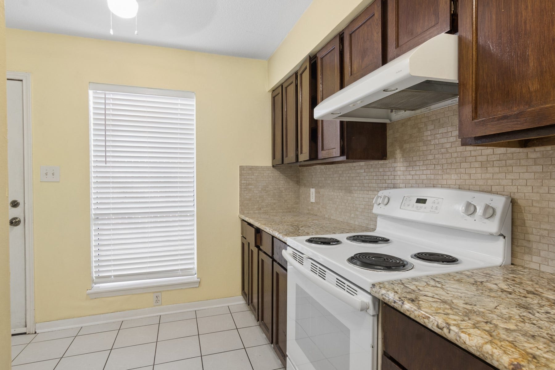 Kitchen with Granite Counters
