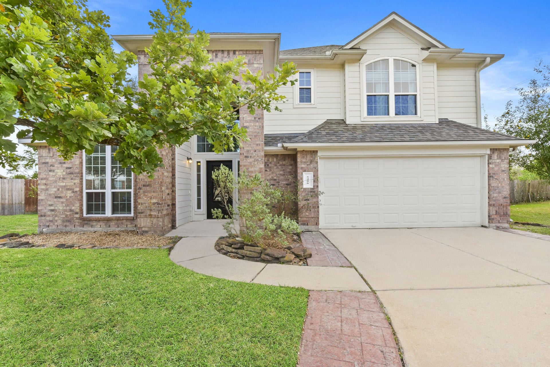 5406 Gate Canyon Court, Spring, TX 77373 Front elevation