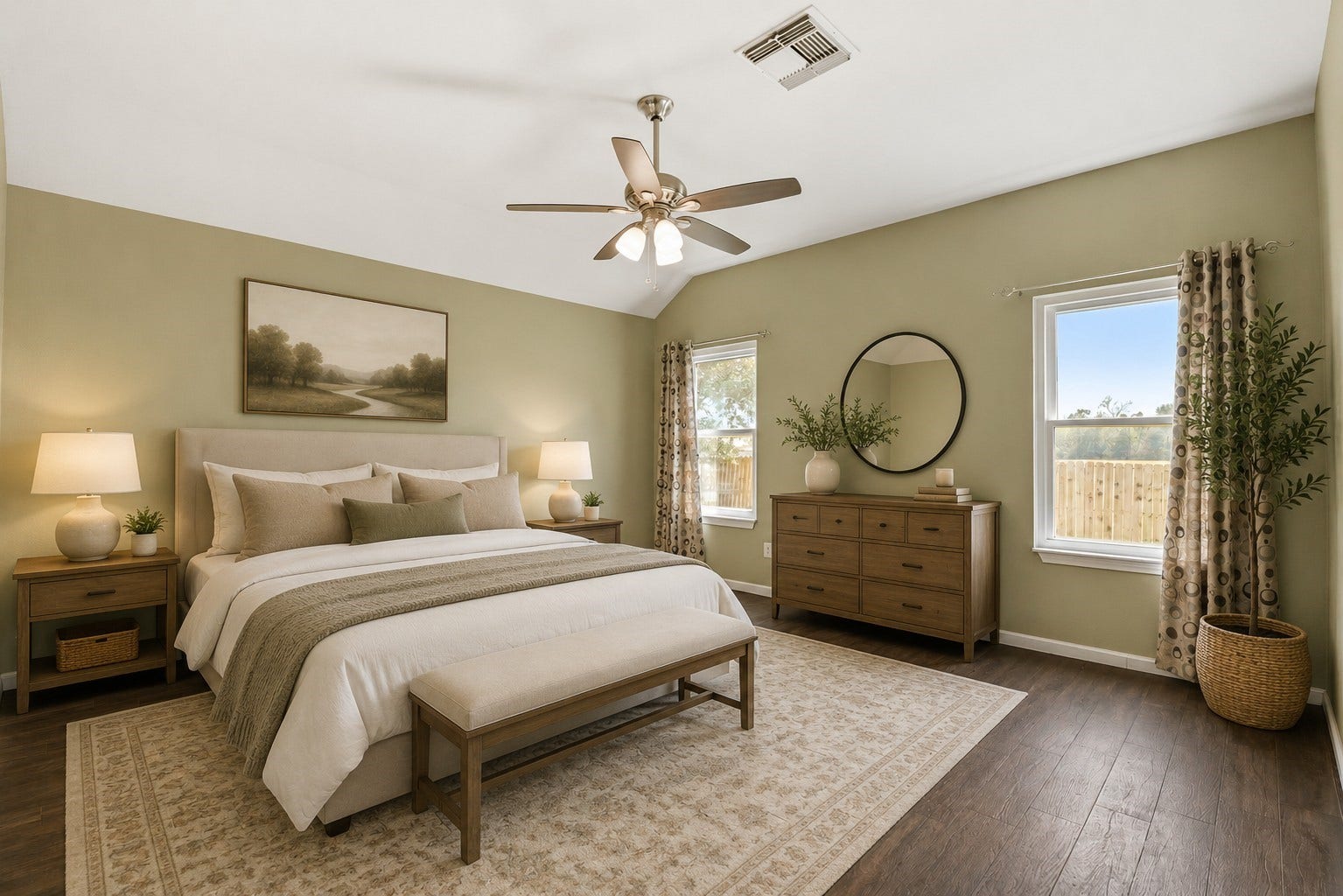 5406 Gate Canyon Court, Spring, TX 77373 P. Bedroom virtually staged