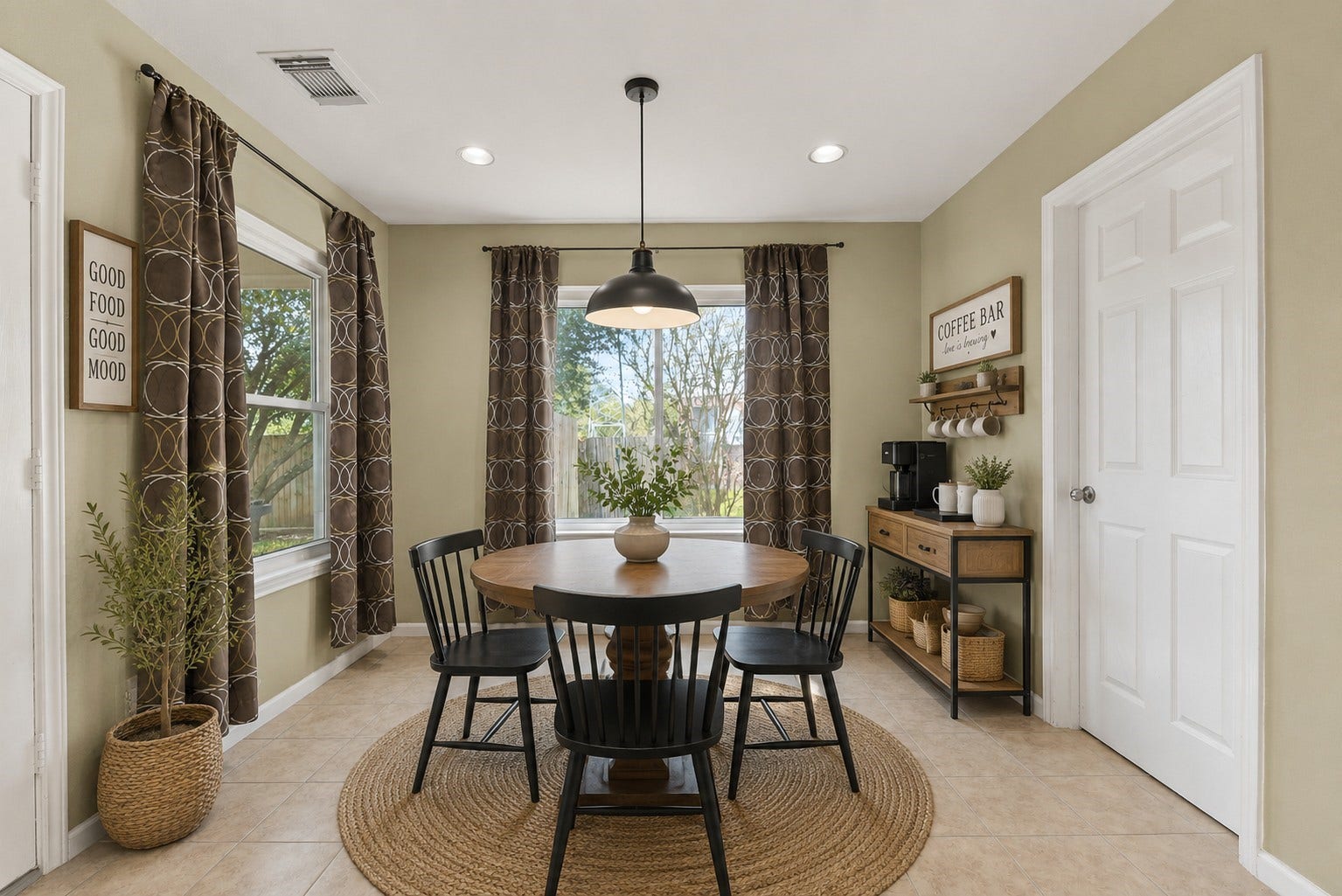 5406 Gate Canyon Court, Spring, TX 77373 Cafe virtually staged