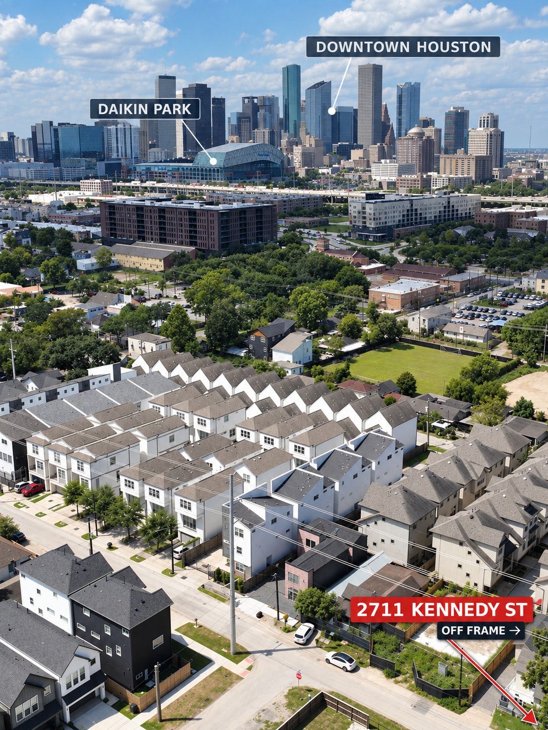 2711 Kennedy Street, Houston, TX 77003 Just mins form Downtown
