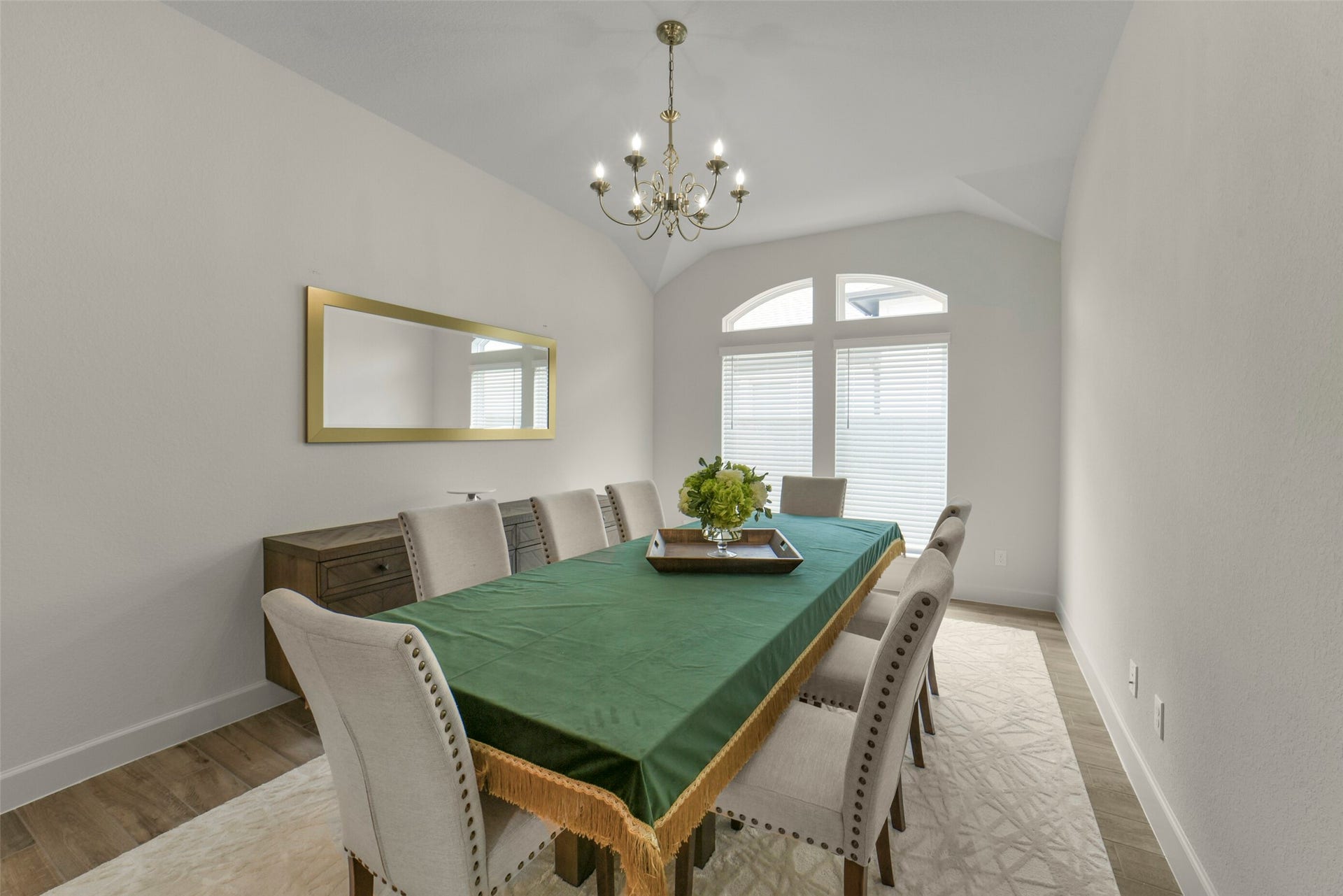 Formal dining room perfect for entertaining family and friends.