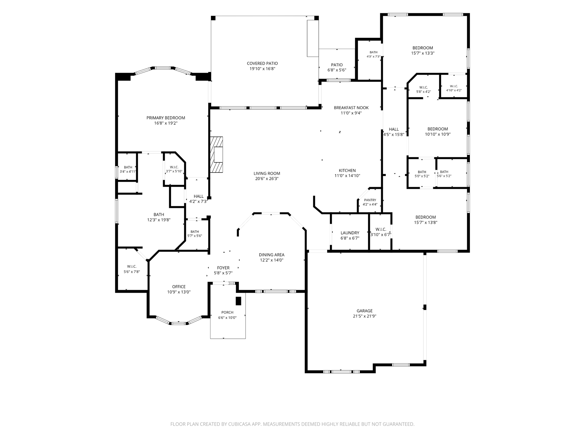 2926 Horse Trail Drive, Rosharon, TX 77583 Floor Plan