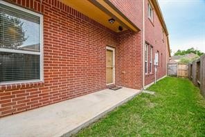 21502 Venture Park Drive, Richmond, TX 77406 Covered side porch