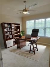 21502 Venture Park Drive, Richmond, TX 77406 Virtually staged secondary bedroom showing potential as a home office