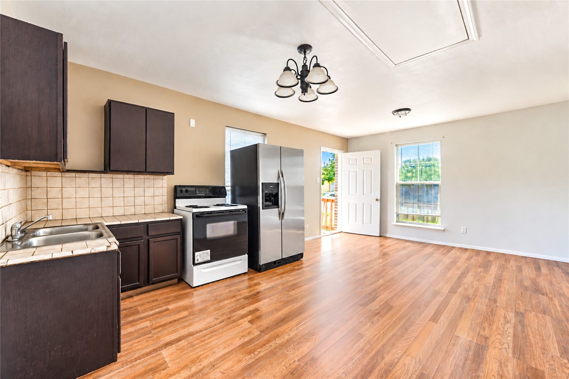 Kitchen and living area -  Unit B