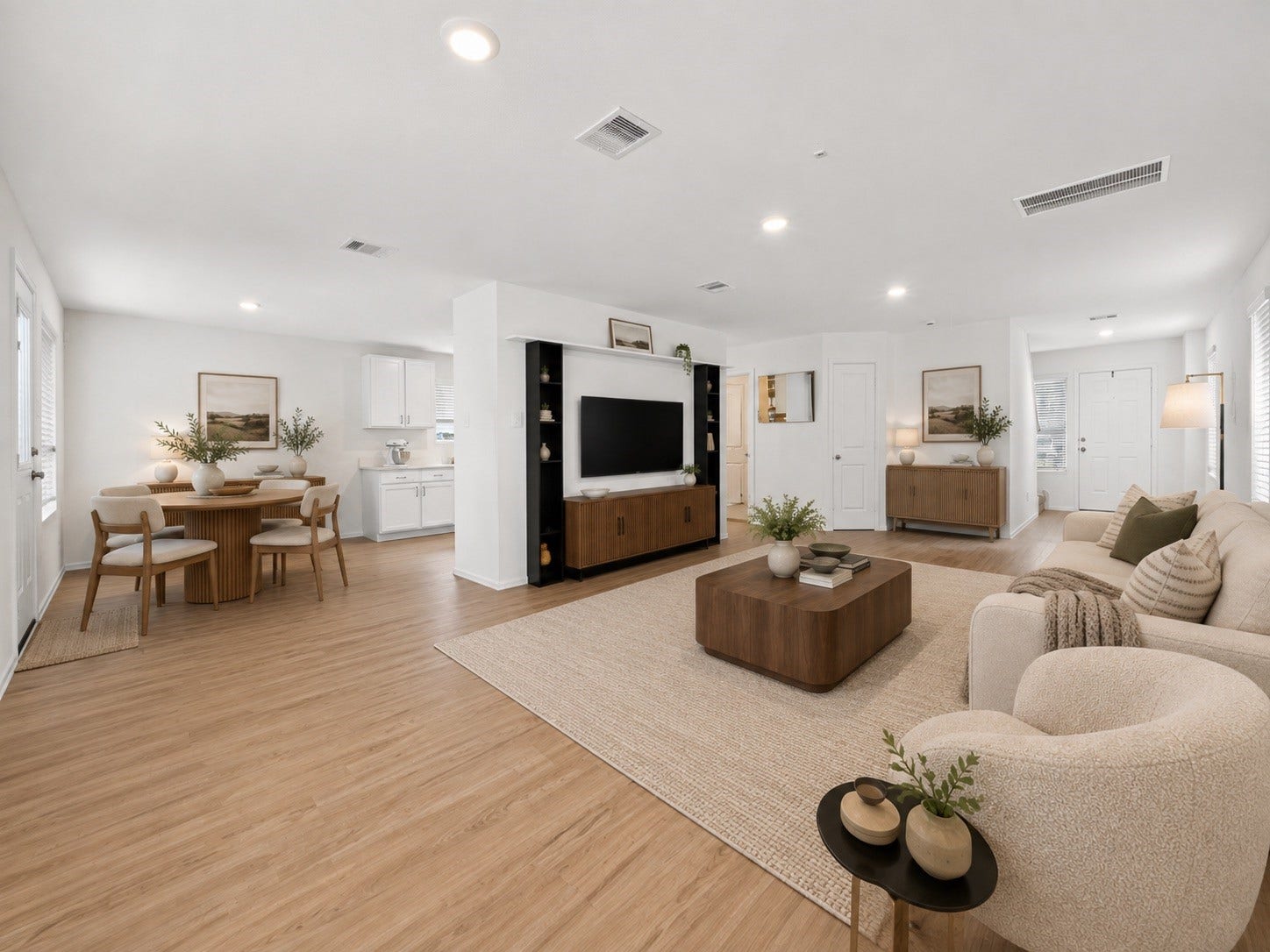 Staged Living Room
