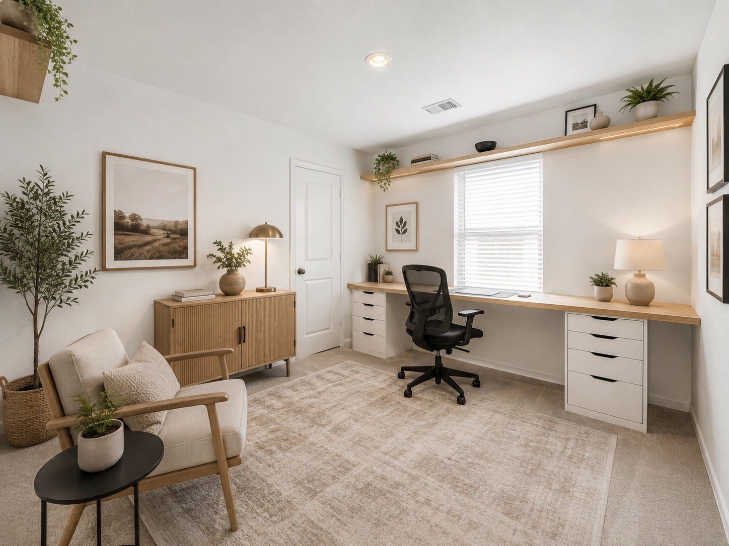 Staged Secondary Bedroom