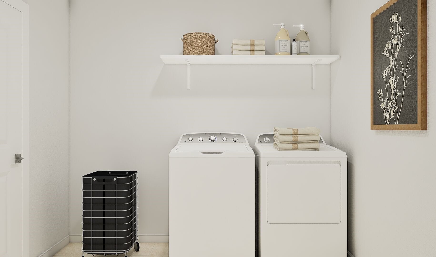 30598 Johnson Alley, Magnolia, TX 77355 Laundry room (*Artist rendering used for illustration purposes only.)