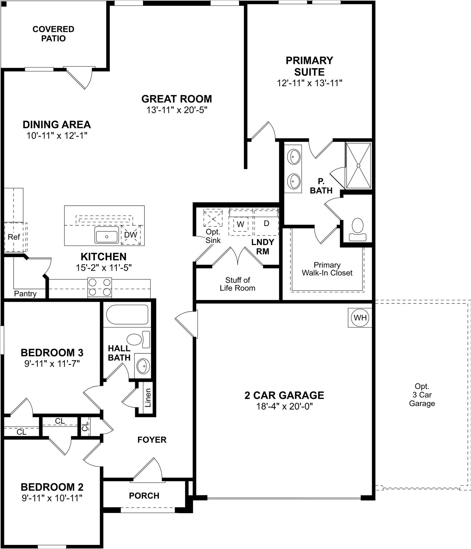 30598 Johnson Alley, Magnolia, TX 77355 The Daffodil IV floor plan by K. Hovnanian Homes. 1st Floor shown. *Prices, plans, dimensions, features, specifications, materials, and availability of homes or communities are subject to change without notice or obligation.