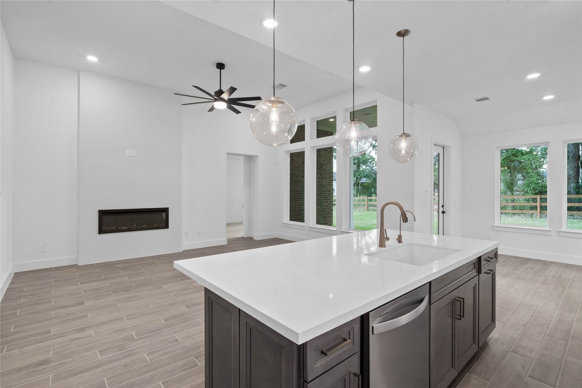 17728 Gold Saddle Lane, Magnolia, TX 77354 Commanding view of the open-concept designperfect for keeping everyone connected!